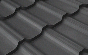 Металлочерепица OMEGA 30/350 Arcelor(Германия) 0,50 мм RAL7024 РЕМА