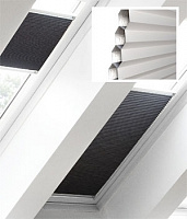 Енергоефективна штора-плісе FHC Velux розмір С04 55х98 (0,29м2) колір 1155 бежевый