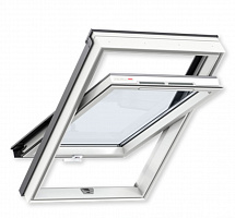 Мансардне вікно Velux OPTIMA GLP 0073B ручка знизу білий пластик розмір PR06 94х118 (0,75м2)