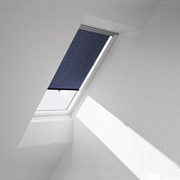 Рулонна штора на гачках RHL Velux розмір M10 78х160 (0,85м2) колір 9050 темно-синій