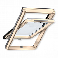 Мансардне вікно Velux OPTIMA GZR 3050B ручка знизу дерево розмір SR06 114х118 (0,95м2)