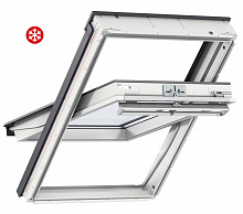 Мансардне вікно Velux PREMIUM GGU 0066 ручка зв. дер/пол-н 2к криптон розмір MK10 78х160